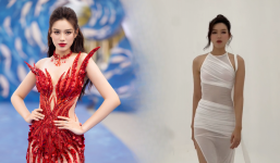 Video: Hậu trường Đỗ Thị Hà diện đồ xuyên thấu, sắc vóc ra sao qua CAM thường?