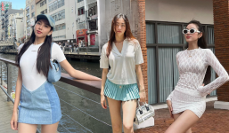 Mốt váy '1 gang tay' thống trị tủ đồ sao Việt: Đỗ Thị Hà - Lệ Quyên - Ngọc Trinh - Thùy Tiên đều say mê