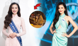 Bắt trọn khoảnh khắc Hoa hậu Ý Nhi lộ diện, thần sắc hiện ra sao sau loạt ồn ào?