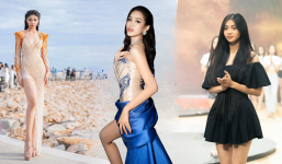 Đôi chân thẳng như 'cây sào' của Á hậu Minh Kiên, đỉnh chẳng kém Đỗ Thị Hà