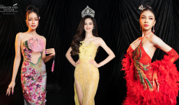 Ý Nhi vắng bóng, Đào Hiền - Minh Kiên liên tục gây sốt visual 'nữ hoàng thảm đỏ'