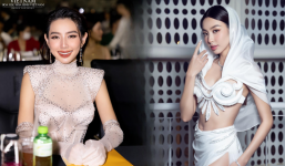 Xuất hiện kinh diễm tựa nữ hoàng, Thùy Tiên khiến fan lo lắng vì 1 dấu hiệu sức khỏe