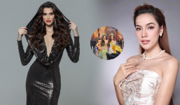 Video: Lê Hoàng Phương đọ sắc với 'hoa hậu đẹp nhất thế giới', sắc vóc liệu có bị lấn át?