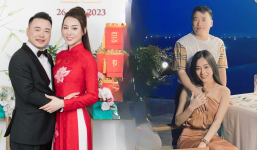 Shark Bình chia sẻ loạt ảnh bên Phương Oanh dịp sinh nhật, hình ảnh do con vẽ mới bất ngờ