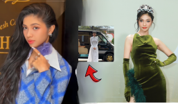 Video: Minh Kiên diện áo dài về thăm trường cũ, sắc vóc thế nào mà khiến bao người xốn xang