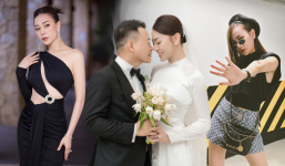 Phương Oanh diện váy 'không thể ngắn hơn' xuống phố, toát khí chất vợ chủ tịch qua 1 chi tiết