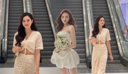 Video: 'Bắt trọn' khoảnh khắc Đỗ Thị Hà rong ruổi tại trung tâm thương mại, dịu như nàng thơ