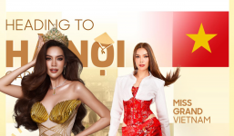 Video: Lê Hoàng Phương ra sân bay, bừng khí thế gia nhập đường đua Miss Grand International 2023