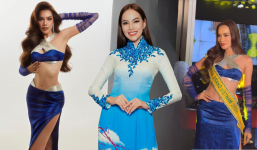 Video: Lê Hoàng Phương khoe chân 'kiếm Nhật', càn quét tiệc tối Miss Grand International 2023