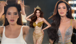 Video: Lê Hoàng Phương bắt trend biến hình, khoe cận tạo hình sắc như 'dao cau' 