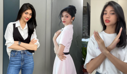 Video: Minh Kiên nhảy nhót khoe nhan sắc cực xinh, dân tình thắc mắc 'chị này có thật ngoài đời không'?