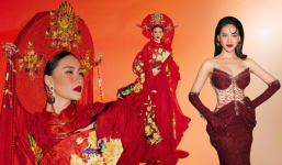 Miss Universe 2023: Bùi Quỳnh Hoa hé lộ trang phục dân tộc cảm hứng từ hầu đồng cực mãn nhãn, phong độ thế nào?