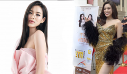 Video: Đỗ Thị Hà diện váy xẻ tít tắp, khí chất chuẩn nữ tổng tài khi 'lên chức mới'