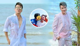 Đàm Vĩnh Hưng 'dành cả thanh xuân' đi ăn cưới, lầy lội chẳng kém ai còn được trai lạ thơm má