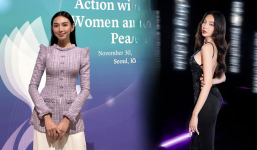 Thùy Tiên ghi điểm khi dự sự kiện quốc tế, netizen nhận xét: Tuổi trẻ tài cao!