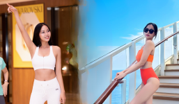 Video: Đào Hiền chăm khoe chân dài ở nước ngoài