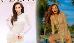 Hồ Ngọc Hà lên đồ 'mỏng như cánh gián' check - in Phú Quốc, sắc vóc mẹ ba con 'cháy' hơn nắng