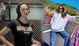 Lên chức bố mẹ, Minh Hằng và ông xã vẫn trẻ con hết mực: CDM 'bất lực' khi đọc dòng trạng thái này