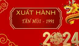 Xem ngày giờ hướng xuất hành cho người sinh năm  1991 Tân Mùi năm Giáp Thìn 2024