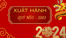 Xem ngày giờ hướng xuất hành cho người sinh năm 2003 Quý Mùi năm Giáp Thìn 2024