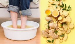 Ngâm chân bằng nước gừng  trong 1 tuần, cơ thể có loạt thay đổi đến bất ngờ: Người già phải thử ngay