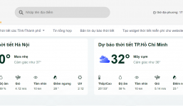 Công nghệ tiên tiến giúp Dubaothoitiet.com.vn tổng hợp dữ liệu thời tiết trên thế giới