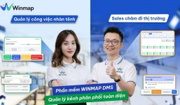 Phần mềm Winmap DMS - Quản trị kênh phân phối GT/MT tối ưu cho doanh nghiệp