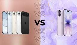iPhone 17 vs iPhone Air, so sánh chi tiết từng dòng nhanh
