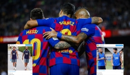 Messi và Suarez làm điều đặc biệt trong ngày chia tay đồng đội thân thiết