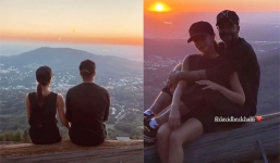 Những khoảnh khắc lãng mạn của vợ chồng Beck ở Đức