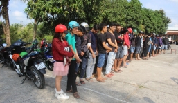 79 'quái xế' cùng hẹn nhau đua xe, nào ngờ đích đến lại là đồn công an