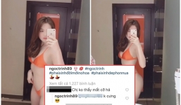 Mặc nội y hở bạo uốn éo trong phòng tắm, Ngọc Trinh bị dân mạng ném đá tới tấp