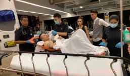 Vũ Khắc Tiệp nhập viện lúc nửa đêm vì ngã dúi dụi từ sân khấu 'Đêm hội chân dài'