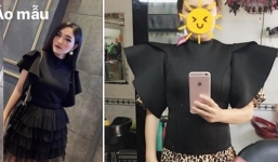 Cô gái té ngửa vì đặt mua chiếc áo tay bánh bèo, thử vào người lại ngỡ siêu nhân... cánh dơi