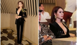 Lâm Khánh Chi 'thả rông' táo bạo, 'đốt mắt' fan khi đón Hoa hậu Siêu quốc gia 2018 tới Việt Nam