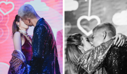 Emily và Big Daddy khóa môi nhau đắm đuối chốn đông người