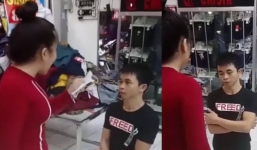 Clip: Nam thanh niên quỳ gối xin lỗi vì lỡ sờ ngực đồng nghiệp nữ tại chỗ làm