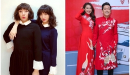 So kè gout đồ đôi của cặp Trường Giang - Nhã Phương và Trấn Thành - Hari Won