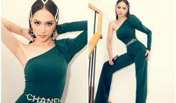 Hoa hậu Hương Giang bị đồn cắt xương sườn để sở hữu vòng eo 56cm