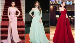 Nhã Phương và những chiếc váy trên thảm đỏ không giống ai
