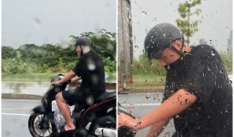 Lộ danh tính anh chồng bắt vợ đi taxi vì trời mưa sợ ốm khiến ai cũng bất ngờ