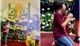 Xót xa trước lời nói ngây thơ của con gái Thúy Nga khi biết tin nghệ sĩ Anh Vũ qua đời