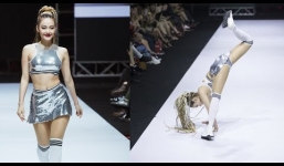 Minh Hằng lên tiếng khi bị chế giễu về sự cố nhào lộn bất thành trên sàn diễn