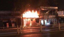 Cửa hàng xe đạp điện cháy giữa đêm, 3 người trong một gia đình thiệt mạng