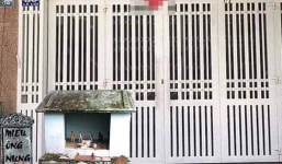 Dân mạng lập 'Miếu Ông Nựng' trước cửa nhà Cựu Viện phó VKS sàm sỡ bé gái trong thang máy