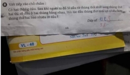 Hot nhất Facebook: Cả MXH không thể giải nổi bài toán rót dầu của học sinh cấp 1