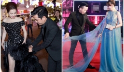 Nhã Phương mê tít Trường Giang cũng nhờ hành động này của chồng mỗi lần trên thảm đỏ