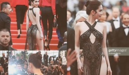 Ngọc Trinh đáp trả về việc 'mặc như không' trên thảm đỏ Cannes 2019