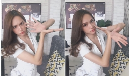 Hương Giang quyết làm 'học trò' của Khá Bảnh, thể hiện tài năng múa quạt cực điêu luyện