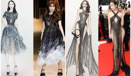 Ngọc Trinh từng bị nhà thiết kế chơi 'vố đau' đến 2 lần, bản vẽ 1 đằng bản thực 1 nẻo